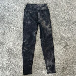 Kamo fitness Tie-Dye Black Leggings